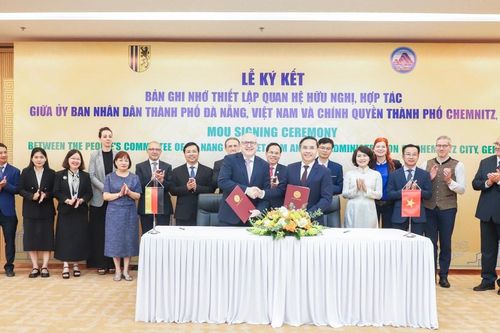 Đà Nẵng - Chemnitz (Đức) tăng cường hợp tác, hướng tới phát triển công nghệ cao và đổi mới sáng tạo