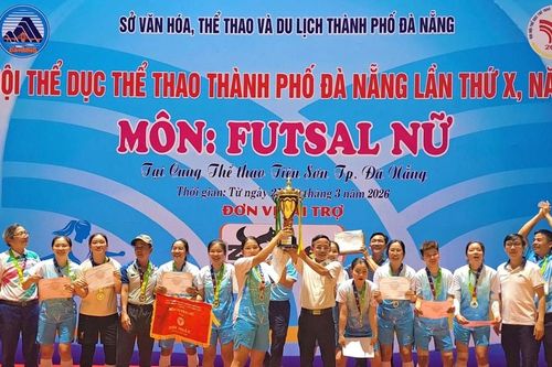 Xã Tây Hồ vô địch Giải Futsal nữ Đại hội Thể dục thể thao thành phố Đà Nẵng