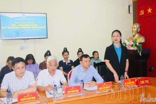 Chương trình Tháng 3 - Tháng nghe hội viên phụ nữ nói