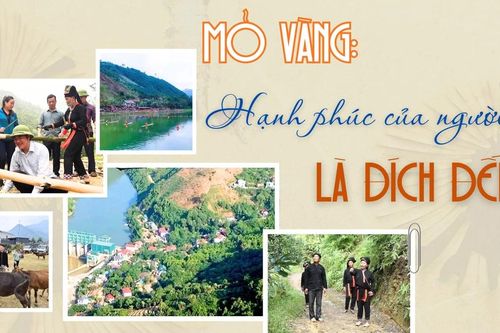 Mỏ Vàng: Hạnh phúc của người dân là đích đến