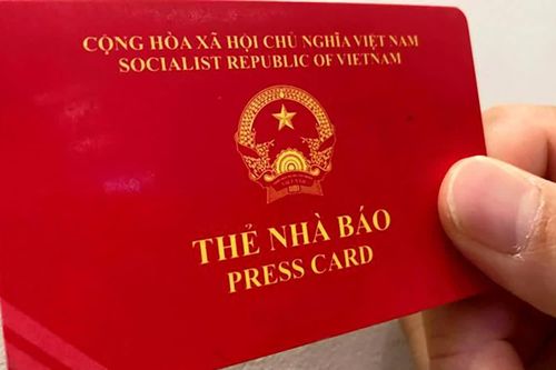 Gia hạn thời hạn sử dụng Thẻ nhà báo kỳ hạn 2021 - 2025 đến hết ngày 30 tháng 6 năm 2026