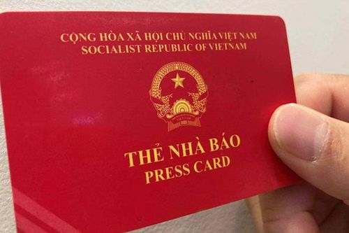 Gia hạn sử dụng Thẻ nhà báo kỳ hạn 2021-2025 đến hết ngày 30/6/2026