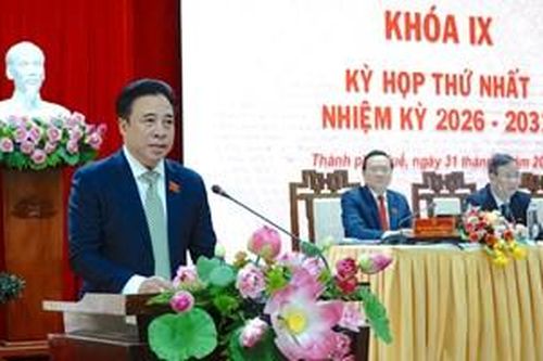 Đồng chí Nguyễn Khắc Toàn tiếp tục giữ chức Chủ tịch UBND thành phố nhiệm kỳ 2026 - 2031