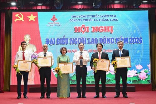 Thuốc lá Thăng Long: Giữ đà tăng trưởng, bảo đảm việc làm và thu nhập cho người lao động