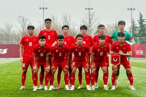 U23 Việt Nam thua sát nút Trung Quốc tại giải CFA Team China 2026