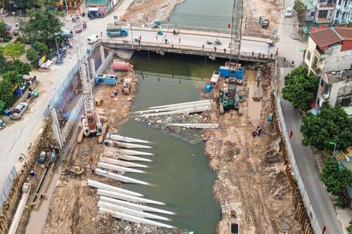 Hà Nội đẩy nhanh 10 dự án chống ngập cấp bách