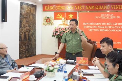 Ngày Sách và Văn hóa đọc Việt Nam trong CAND được tổ chức thiết thực, sinh động