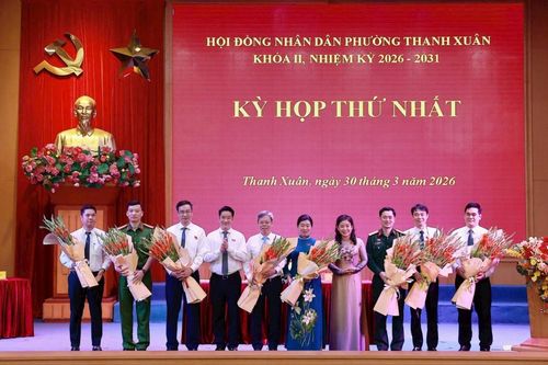 Phường Thanh Xuân kiện toàn nhân sự chủ chốt