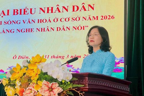 Xã Ô Diên phát động phong trào 'Sáng - xanh - sạch - đẹp' năm 2026