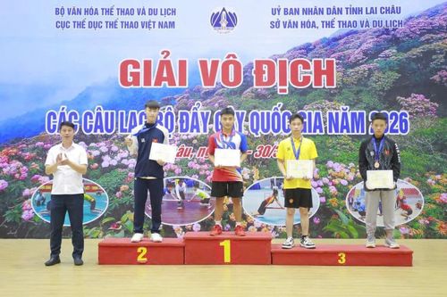 Cao Bằng giành 2 huy chương Vàng tại Giải Vô địch các câu lạc bộ đẩy gậy quốc gia năm 2026
