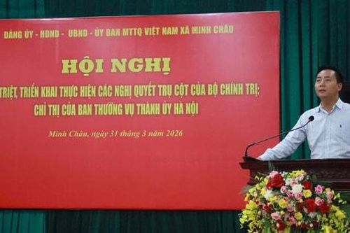 Minh Châu quán triệt, triển khai các nghị quyết trụ cột gắn với nhiệm vụ chính trị địa phương