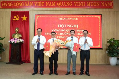 Nguyên Phó Chủ tịch Thường trực UBND TP. Huế làm Bí thư Đảng ủy phường