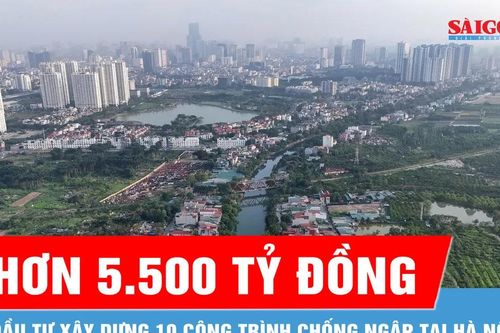 Hà Nội khẩn cấp triển khai các công trình chống úng ngập