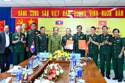 Thắt chặt tình đoàn kết giữa Hội Cựu chiến binh TPHCM và tỉnh Champasak