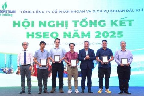 PV Drilling đạt hơn 5,1 triệu giờ công an toàn năm 2025