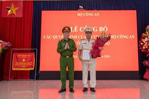 Bổ nhiệm Thiếu tướng Dương Đức Hải giữ chức Cục trưởng Cảnh sát PCCC&CNCH
