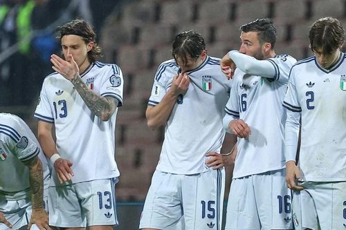 Đội tuyển Italy lần thứ ba liên tiếp lỡ tấm vé dự World Cup
