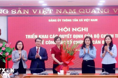 Đảng ủy TTXVN triển khai Quyết định của Bộ Chính trị về công tác tổ chức, cán bộ