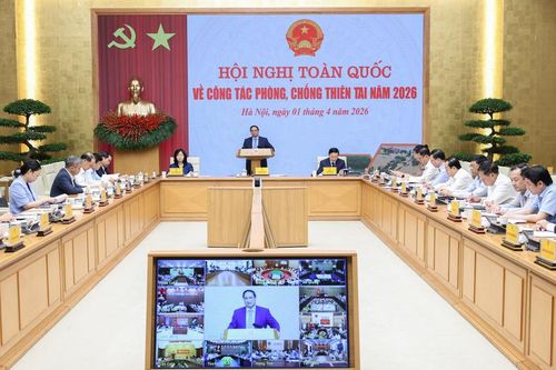 Thủ tướng chủ trì Hội nghị toàn quốc về công tác phòng, chống thiên tai năm 2026