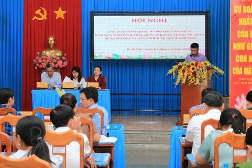 Phường Bình Đức triển khai nhiệm vụ trọng tâm quý II/2026