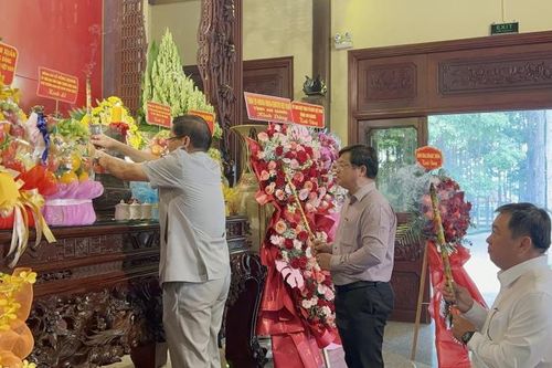 An Giang tổ chức lễ tưởng niệm 46 năm ngày mất của Chủ tịch Tôn Đức Thắng