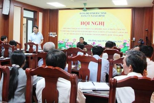 Quán triệt Nghị quyết của Chính phủ về dự án Cảng hàng không quốc tế Gia Bình