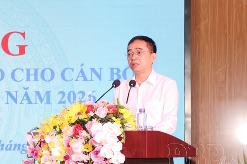 Khai giảng khóa bồi dưỡng tiếng Lào cho cán bộ, công chức, viên chức năm 2026