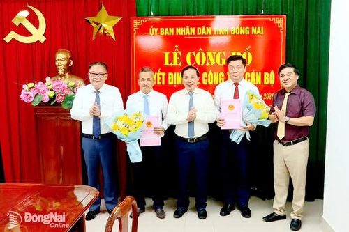 Đồng Nai: Công bố quyết định về công tác cán bộ