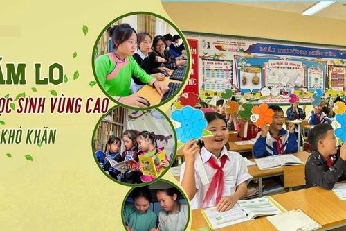 Chăm lo học sinh vùng cao, vùng khó khăn