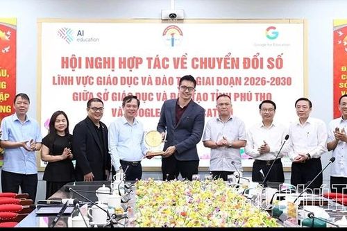 Phú Thọ hợp tác với Google For Education về chuyển đổi số trong lĩnh vực giáo dục và đào tạo