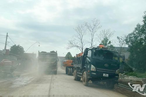 Siết chặt quản lý trong vận chuyển vật liệu xây dựng