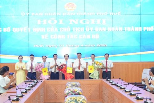 Phó chủ tịch UBND TP Huế được điều động làm Trưởng ban khu kinh tế, công nghiệp