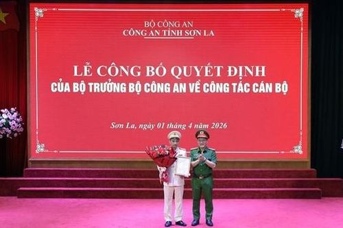 Công an tỉnh Sơn La có tân giám đốc