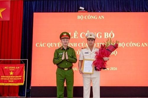 Bổ nhiệm Thiếu tướng Dương Đức Hải giữ chức vụ Cục trưởng Cục Cảnh sát PCCC và CNCH