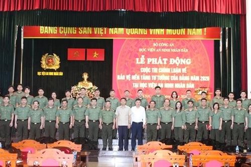 Phát động Cuộc thi chính luận bảo vệ nền tảng tư tưởng của Đảng năm 2026