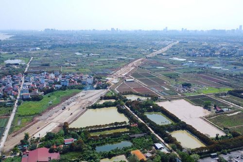Đường Tây Thăng Long vướng nhiều vị trí mặt bằng trọng điểm