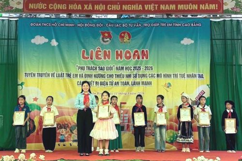 Liên hoan 'Phụ trách Sao giỏi' năm học 2025 - 2026