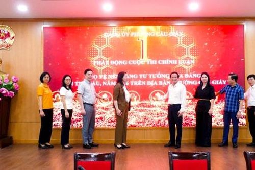 Cầu Giấy: Phát động Cuộc thi chính luận bảo vệ nền tảng tư tưởng của Đảng năm 2026