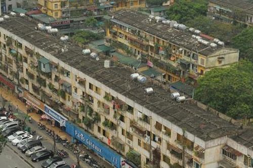 Chung cư cũ và sự 'lão hóa đô thị'