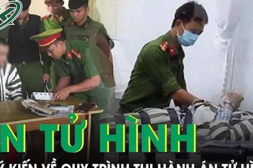 Bộ Công an lấy ý kiến về thi hành án tử hình bằng tiêm thuốc độc