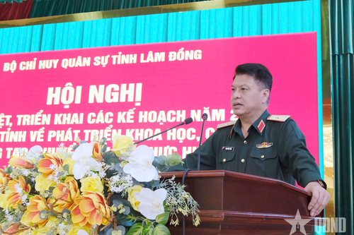LLVT tỉnh Lâm Đồng: Chủ động xây dựng nền hành chính quân sự hiện đại