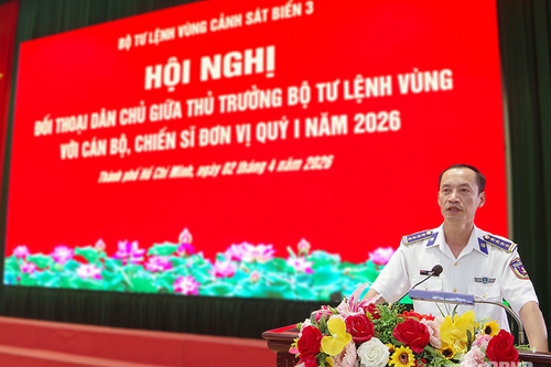 Vùng Cảnh sát biển 3 tăng cường đoàn kết, gắn bó cán - binh