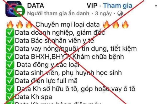 Xử phạt đối tượng thu thập trái phép dữ liệu cá nhân