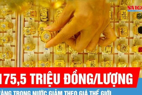 Sáng 2-4: Giá vàng giảm 1,2 triệu đồng/lượng