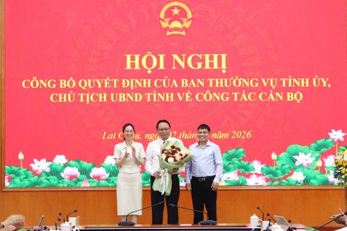 Lai Châu có tân Giám đốc Sở Tư pháp
