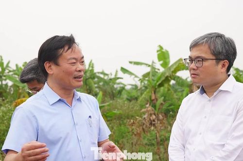 Lãnh đạo Hà Nội trực tiếp chỉ đạo hiện trường, đề xuất chính sách đặc thù GPMB cầu Tứ Liên