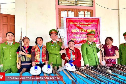Công an Nghệ An quyết liệt thu hồi súng tự chế