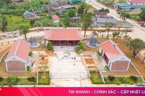 Gấp rút trên công trường tôn tạo Khu di tích cố Tổng Bí thư Hà Huy Tập