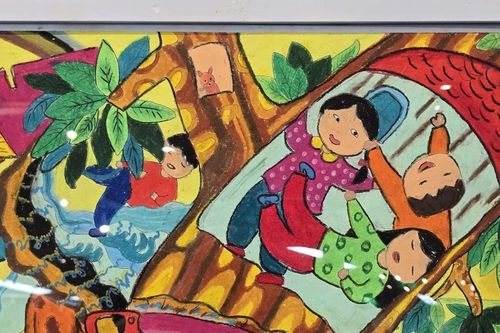 Nét vẽ trong sáng phát họa mong ước về tương lai xanh