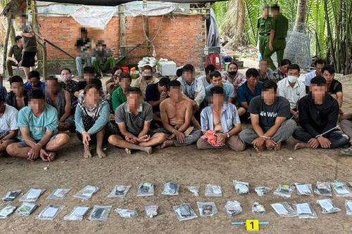 Triệt xóa điểm đánh bạc dưới hình thức đá gà ăn thua bằng tiền